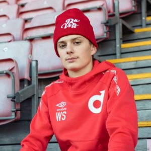 rö'vitt vikt mössa - röd