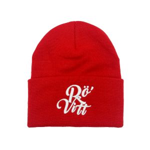 rö'vitt vikt mössa - röd